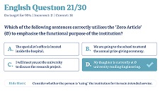 AI-generated feedback summary on a screen